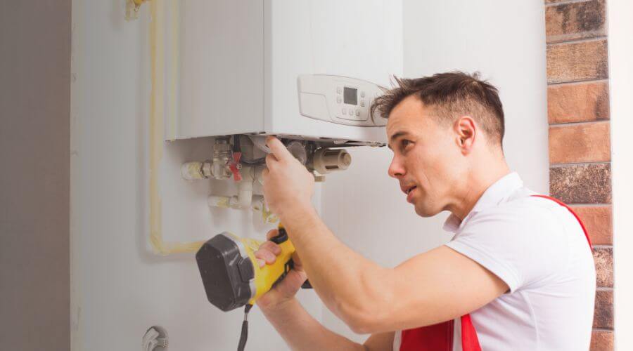 Professional tankless water heater installation in Fairfield, MT